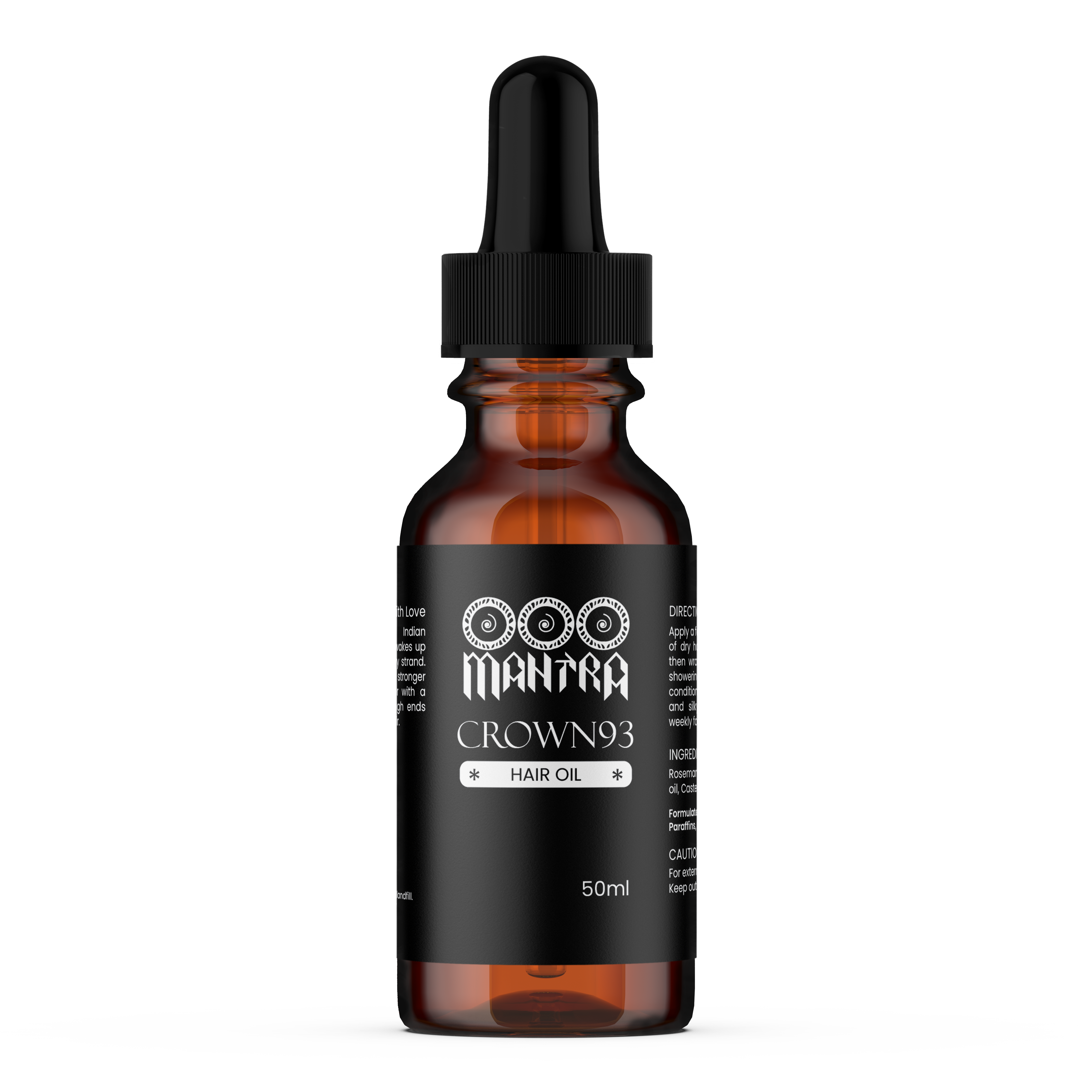 MANTRA CROWN93 Natural Herbal Hair Oil 50ml — Buy Online
